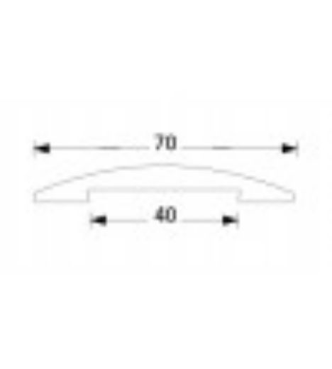 Billede af Pvc bundskinne til branddøre